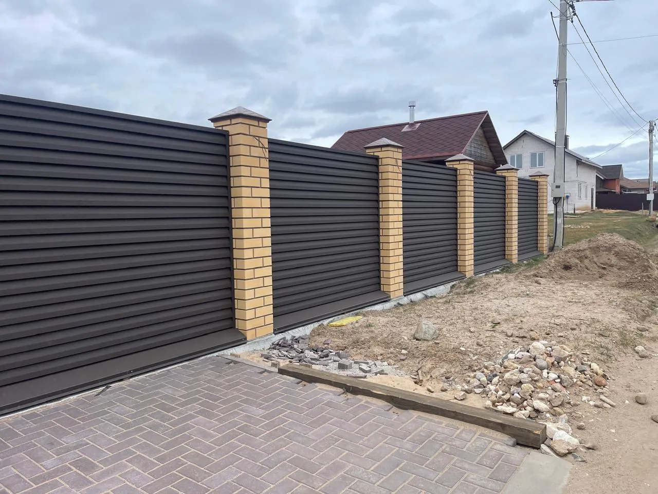 Забор Жалюзи 4